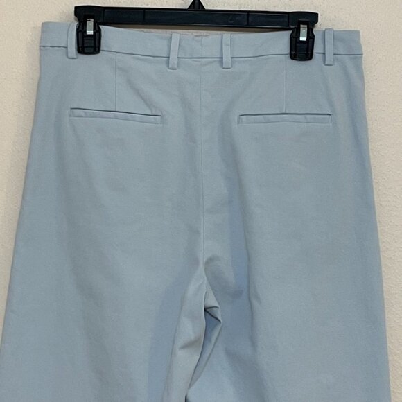 Theory Nadeema Light Blue Wide Leg Pants, Size 8. - Picture 5 of 11